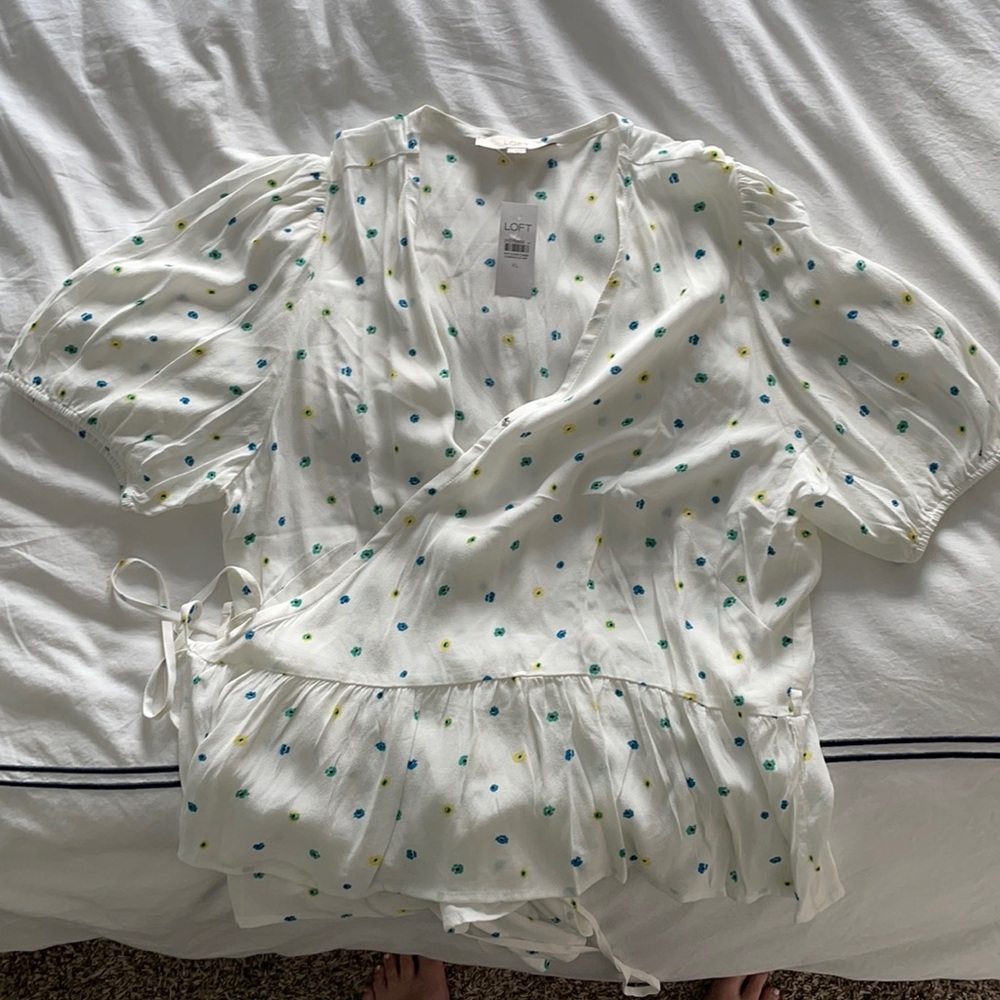 New Loft Wrap Shirt